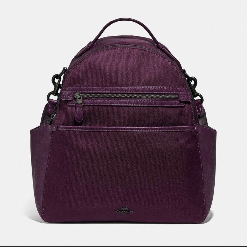 Coach baby diaper bag backpack